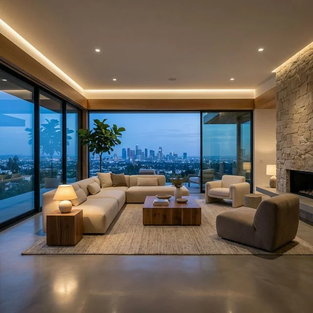 TV Unit and Living Room Interiors in Bommasandra